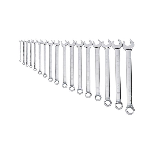 DeWalt SAE Combination Wrench Set 17 pc