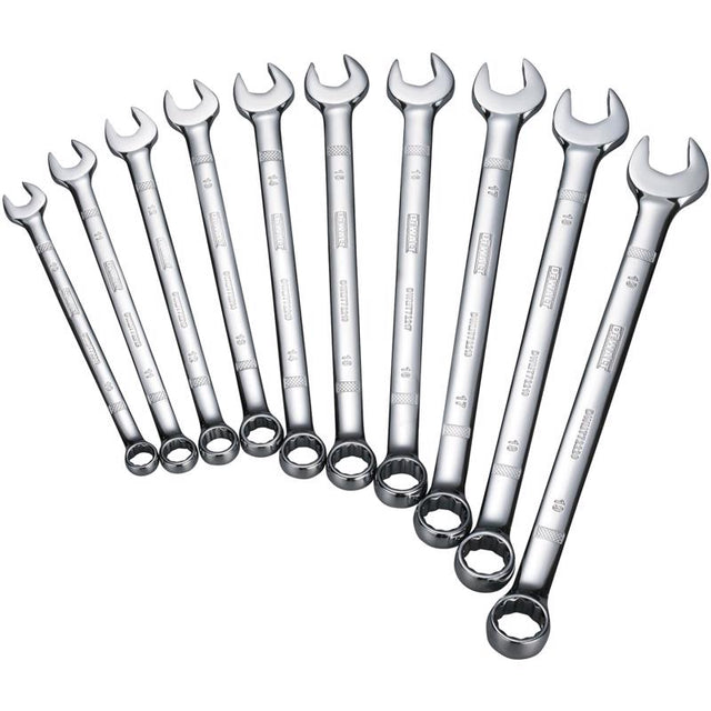 DeWalt Metric Combination Wrench Set 10 pc