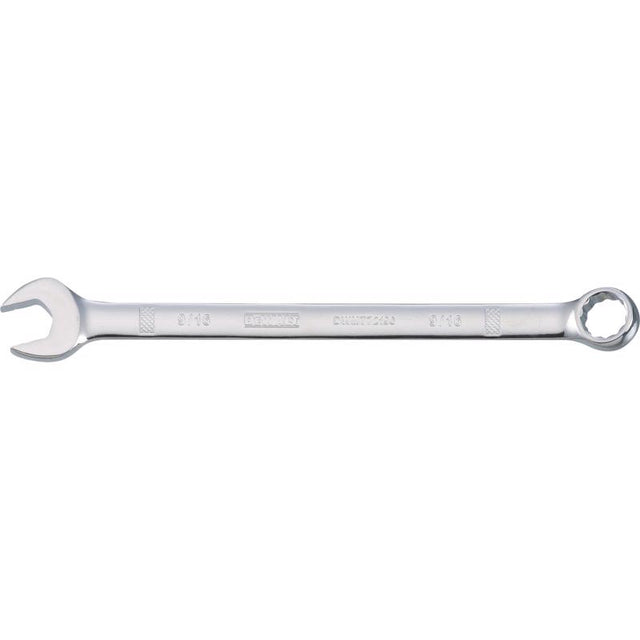 DeWalt 9/16 in. X 9/16 in. 12 Point SAE Combination Wrench 7-5/32 in. L 1 pc