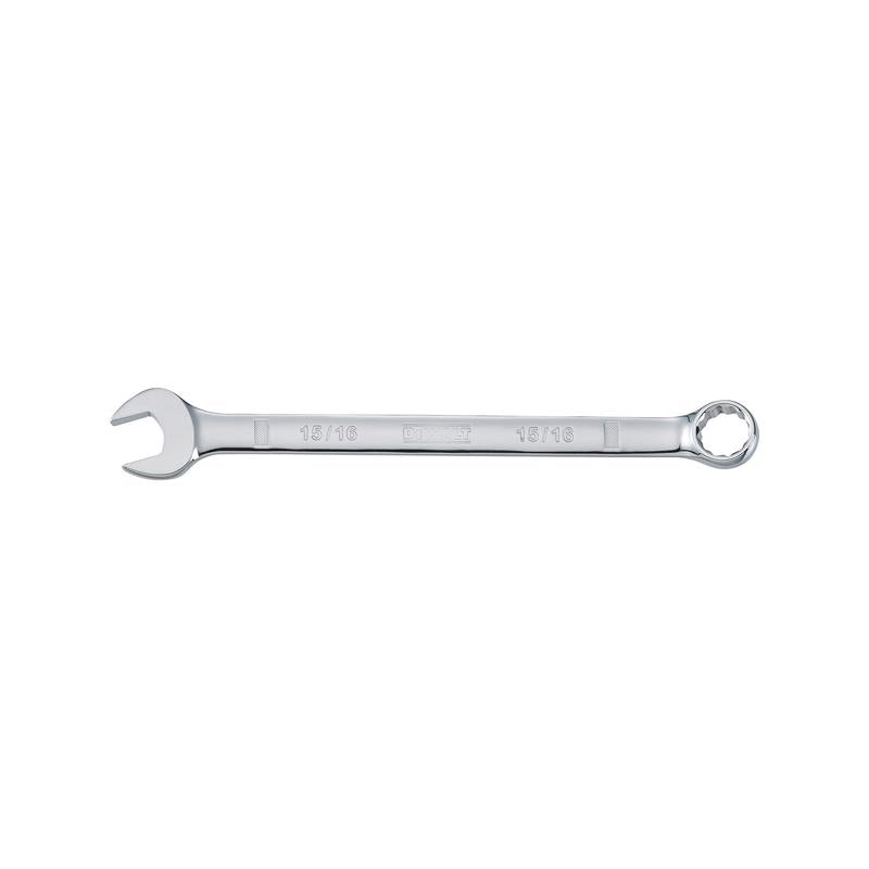 DeWalt 15/16 in. X 15/16 in. 12 Point SAE Combination Wrench 12-5/8 in. L 1 pc