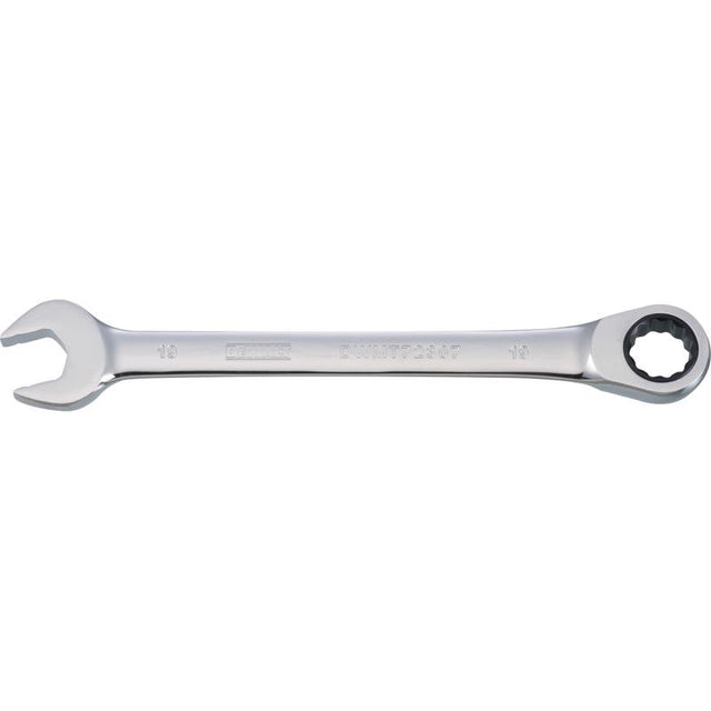 DeWalt 19 mm X 19 mm 12 Point Metric Ratcheting Combination Wrench 9-11/16 in. L 1 pc