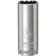 DeWalt 9/16 in. X 3/8 in. drive SAE 12 Point Deep Socket 1 pc
