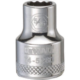DeWalt 5/16 in. X 3/8 in. drive SAE 12 Point Socket 1 pc