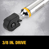 DeWalt Drive Digital Torque Wrench 3/8 in. L 1 pc