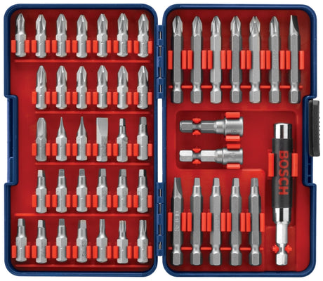 Bosch T4047L Screwdriver Bit Set, 47-Piece, Steel