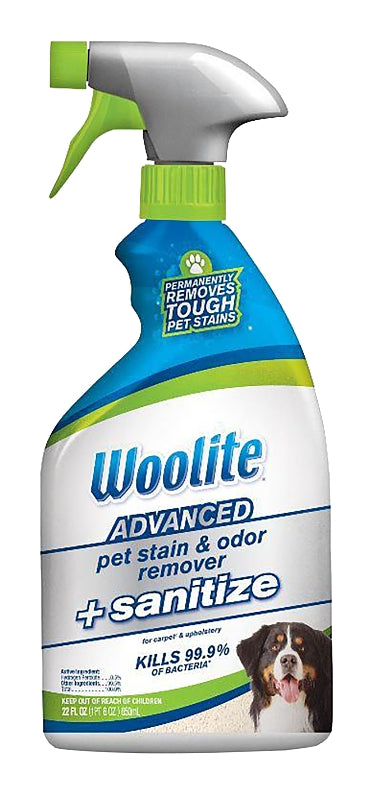 Woolite 11521 Pet Stain and Odor Remover, Liquid, Characteristic, 22 oz