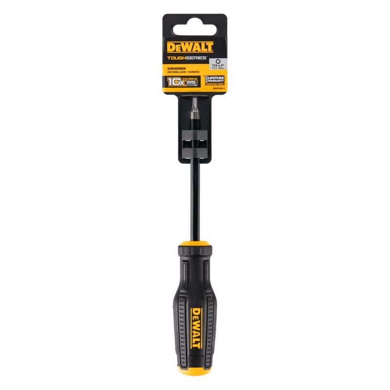 DeWalt Toughseries T15 Size X 4 in. L Screwdriver 1 pc