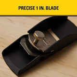 Stanley 3.5 in. L X 1 in. W Trimming Plane Cast Iron Black