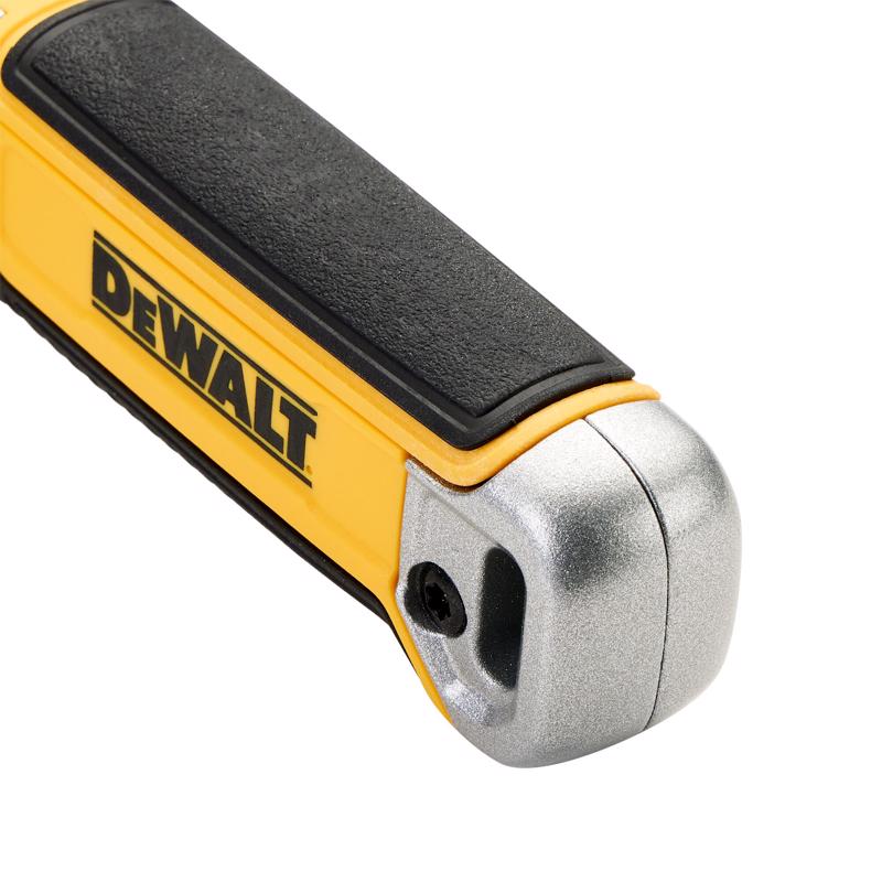 DeWalt Retractable Utility Knife Black/Yellow 1 pc