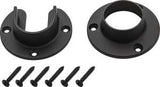National Hardware V8600 S822-081 Closet Flange Set, Zinc, Oil-Rubbed Bronze