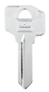 Hy-Ko 11010EZ2 Key Blank, Brass, Nickel, For: LSDA Cabinet, House Locks and Padlocks, EZ2 Key Number, Pack of 10