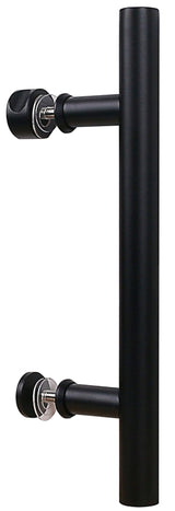 National Hardware N700-100 Madison Pull, 12 in H, Steel, Matte Black