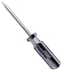 Vulcan SQ34 Screwdriver, S3 Drive, Square Drive, 8 in OAL, 4 in L Shank, Plastic Handle, Transparent Handle