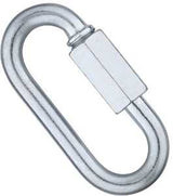 National Hardware N889-011 Quick Link, 1/4 in Trade, 880 lb Working Load, Steel, Zinc