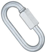 National Hardware N889-012 Quick Link, 5/16 in Trade, 1760 lb Working Load, Steel, Zinc