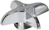 Danco 80025 Diverter Handle, Cross-Arm, Vise Grip, Specifications: 2.7 in OD, Zinc, Chrome Plated