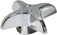 Danco 80025 Diverter Handle, Cross-Arm, Vise Grip, Specifications: 2.7 in OD, Zinc, Chrome Plated