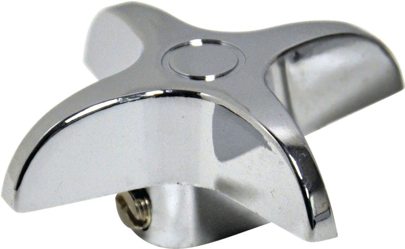 Danco 80025 Diverter Handle, Cross-Arm, Vise Grip, Specifications: 2.7 in OD, Zinc, Chrome Plated