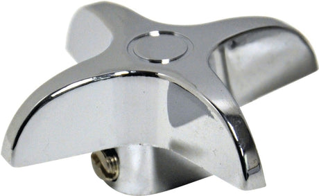 Danco 80025 Diverter Handle, Cross-Arm, Vise Grip, Specifications: 2.7 in OD, Zinc, Chrome Plated
