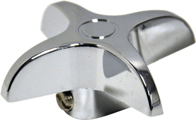 Danco 80025 Diverter Handle, Cross-Arm, Vise Grip, Specifications: 2.7 in OD, Zinc, Chrome Plated