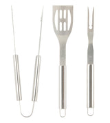 Omaha BBQ0828 BBQ Tool Set, Steel, Stainless Steel