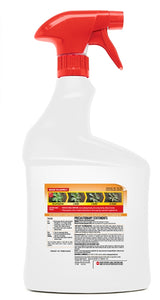 Spectracide HG-96428 Weed and Grass Killer, Liquid, Amber, 32 oz Bottle