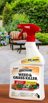 Spectracide HG-96428 Weed and Grass Killer, Liquid, Amber, 32 oz Bottle