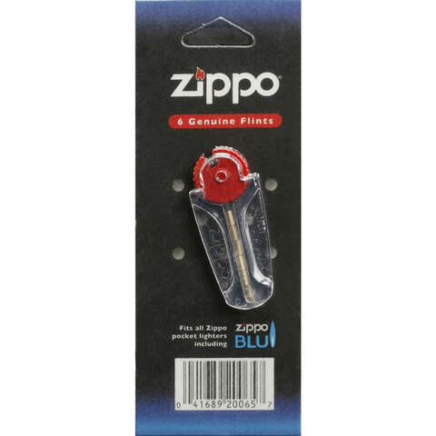 Zippo Multicolored Disposable Lighter Flints 6 pk