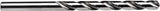 Irwin 81120ZR Jobber Drill Bit, 0.161 in Dia, 3-1/4 in OAL, Spiral Flute, 4-Flute, 0.161 in Dia Shank, Straight Shank