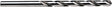 Irwin 81120ZR Jobber Drill Bit, 0.161 in Dia, 3-1/4 in OAL, Spiral Flute, 4-Flute, 0.161 in Dia Shank, Straight Shank