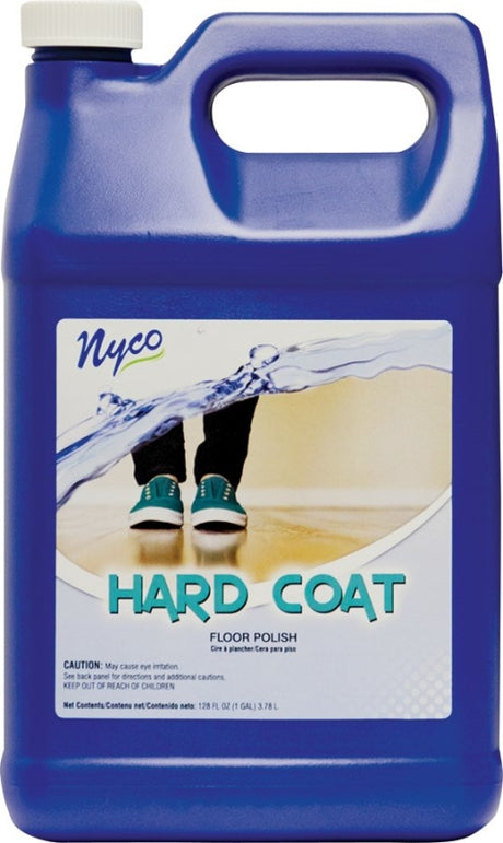 nyco NL90401-900104 Floor Polish, 128 oz, White, Liquid, Acrylic Polymer, Pack of 4