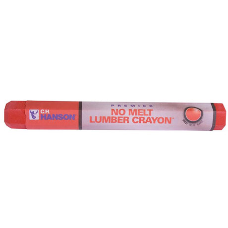 C.H. Hanson 4.5 in. L Lumber Crayon Red 1 pc, Pack of 12