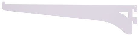 ProSource 25218PHL-PS Heavy-Duty and Single Track Shelf Bracket, 75 lb/Pair, 10 in L, 2-3/8 in H, Steel, White, Pack of 30
