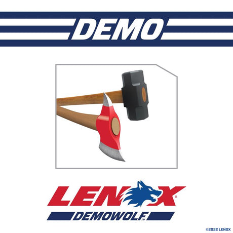 Lenox DEMOWOLF 9 in. Bi-Metal Reciprocating Saw Blade 10 TPI 2 pk