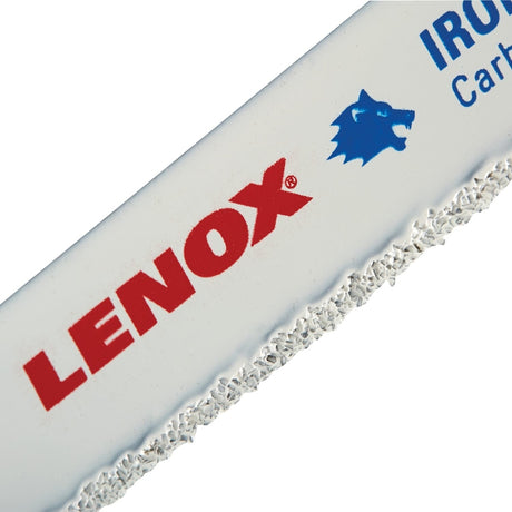 Lenox 10 in. Carbide Grit Reciprocating Saw Blade 2 pk