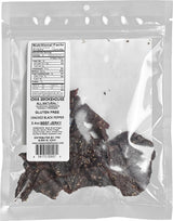 Iowa Smokehouse is-rh2jp-m Snacks, Beef Jerky Cracked Black Pepper, 2.4 oz, Bag, Pack of 8