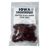 Iowa Smokehouse IS-SBBP Steak Bite, Cracked Black Pepper, 8 oz, Pack of 6