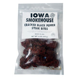 Iowa Smokehouse IS-SBBP Steak Bite, Cracked Black Pepper, 8 oz, Pack of 6