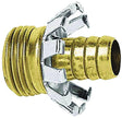 Gilmour 801224-1001 Hose Coupling, 1/2 in, Male, Brass