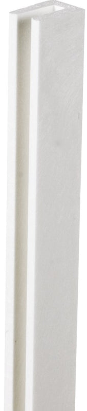 UFP 70703 Lattice Cap, C-Channel, Polyethylene, White