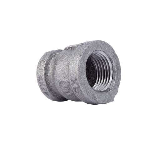 STZ Industries 1/2 in. FIP each X 3/8 in. D FIP Black Malleable Iron Reducing Coupling