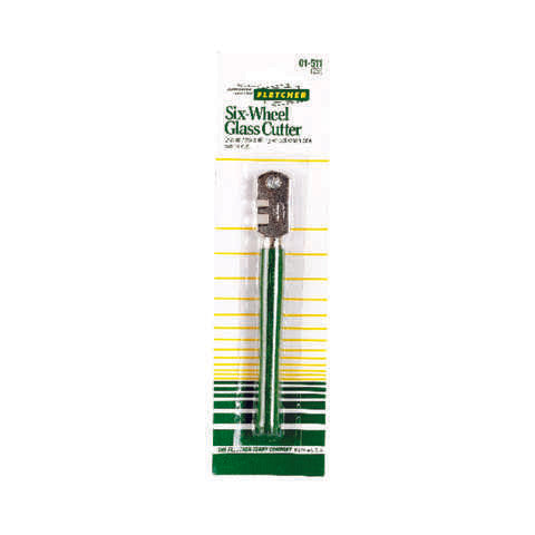 Fletcher-Terry 4 in. Fixed Blade Glass Cutter Green 1 pk