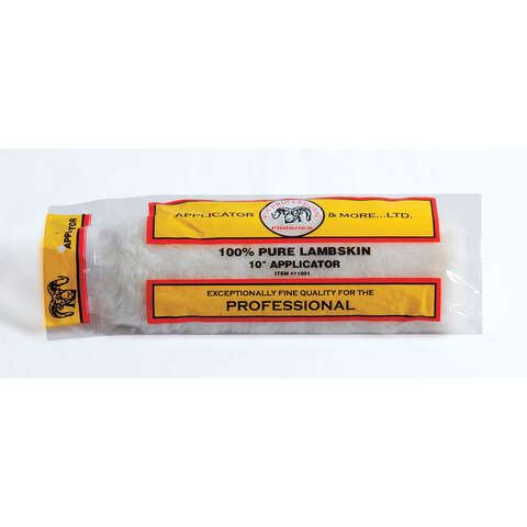 Linzer 10 in. L White Lambskin Applicators