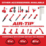 Milwaukee AIR-TIP Series 49-90-2030 Crevice Tool, Rubber