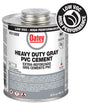 Oatey 31105V Heavy-Duty Medium Set Cement, 32 oz Can, Liquid, Gray