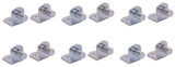 ProSource 25233ZCH-PS Shelf Support 20 lb, Steel, Silver, Riveted Pin Mounting