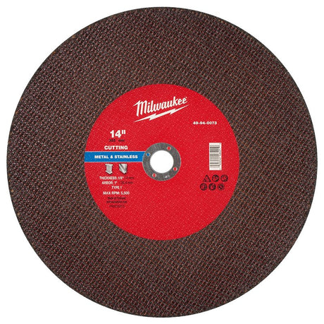 CUTOFF WHL MTL TYP1 14X1/8X1IN