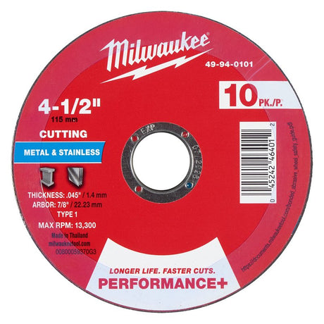 CUT-OFF WHL P-MTL TYP1 4.5X7/8