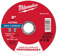 CUT-OFF WHL P-MTL TYP1 5X7/8IN