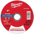 CUT-OFF WHL P-MTL TYP1 5X7/8IN